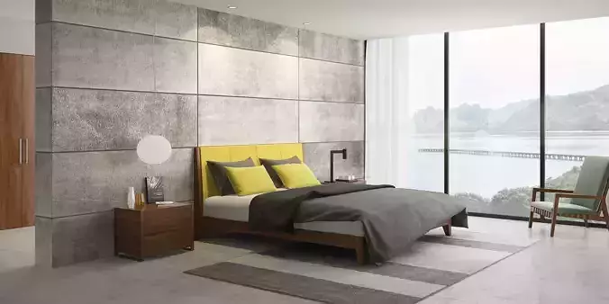 Modern Bedroom 3D model