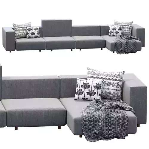 Wall Sofa By Living Divani
