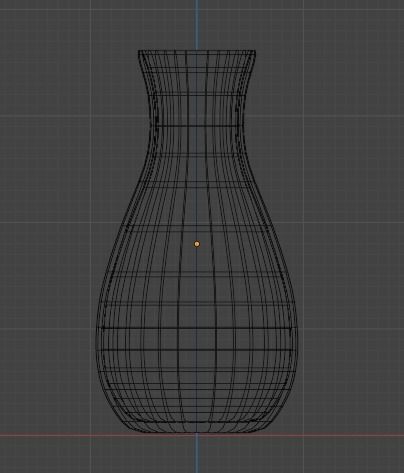  ceramic vase Low-poly 3D model_1