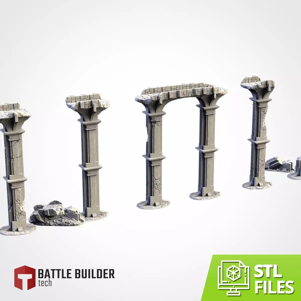 STONE BRIDGES 3D print model