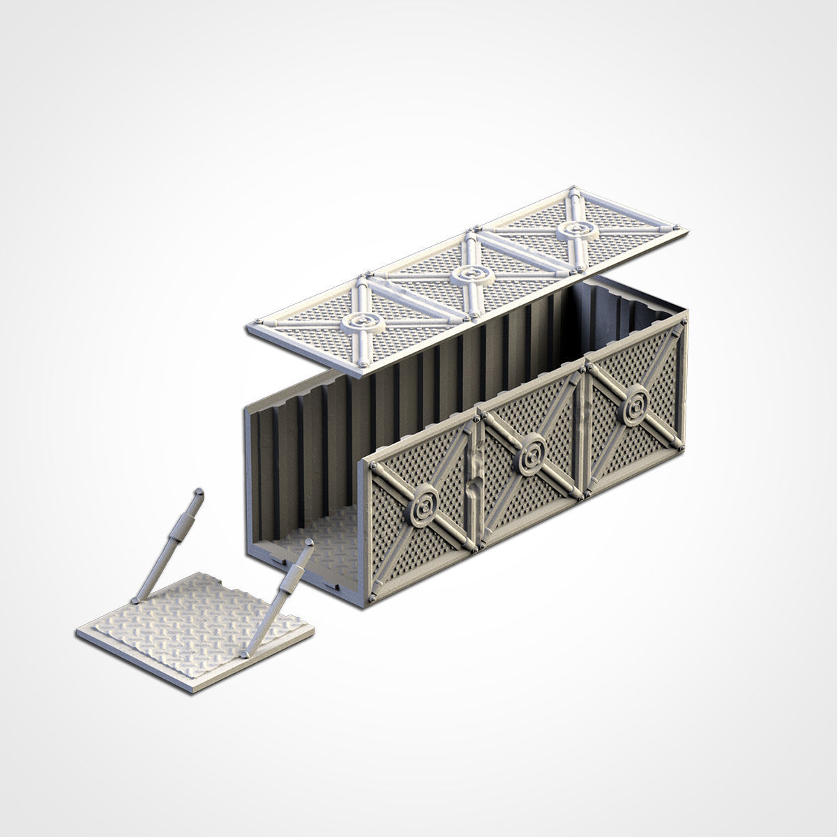 PROVISIONS and CONTAINERS 3D print model_2