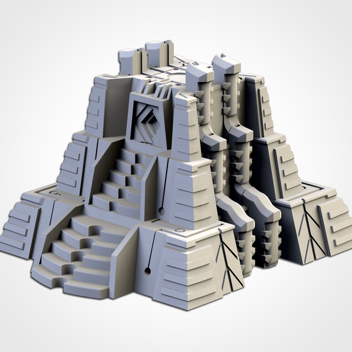 XENO PYRAMIDS 3D print model_6