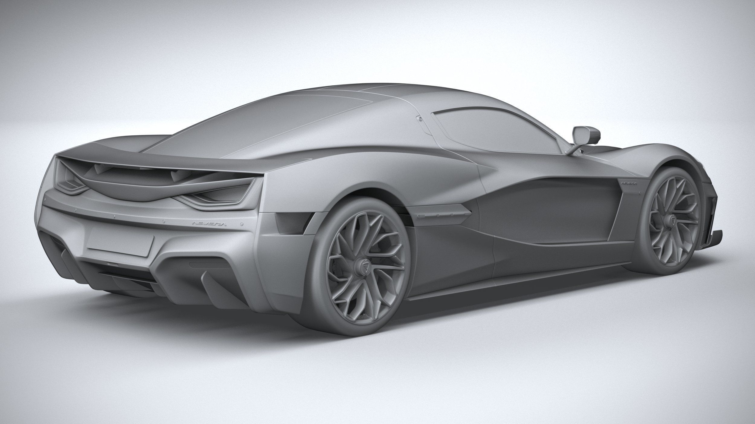 Rimac Nevera 2022 3D model_25