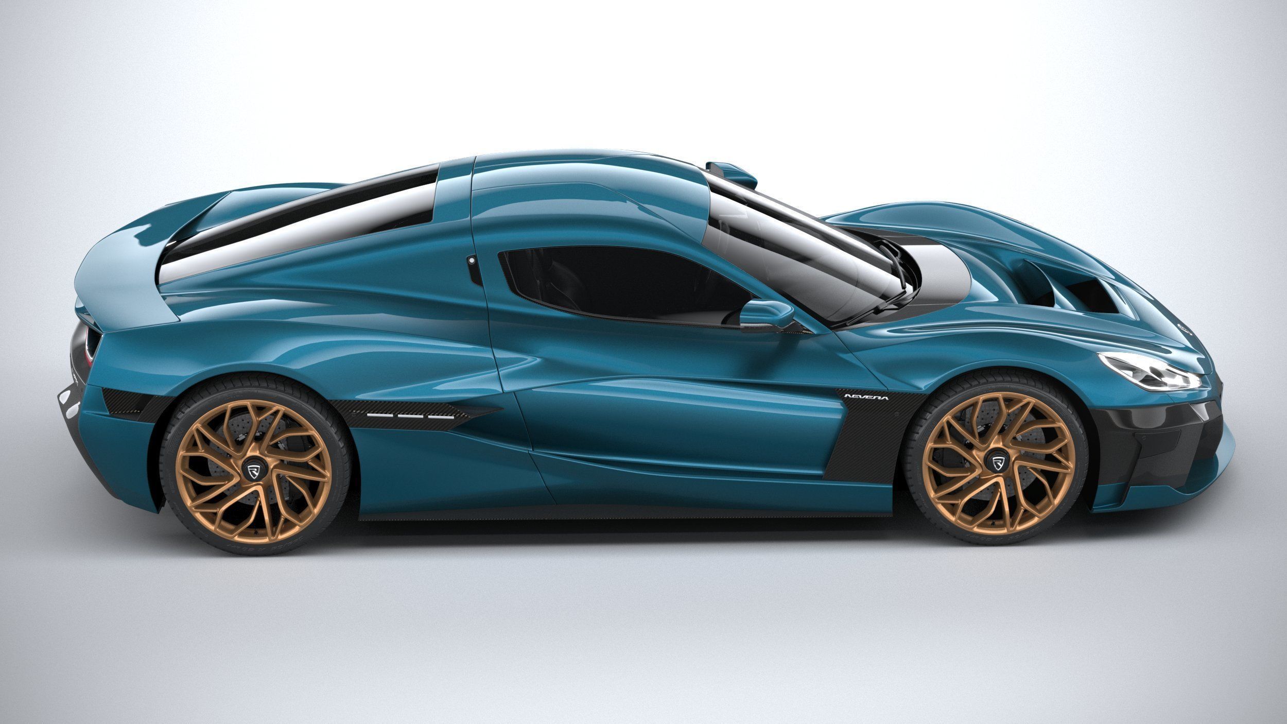 Rimac Nevera 2022 3D model_11
