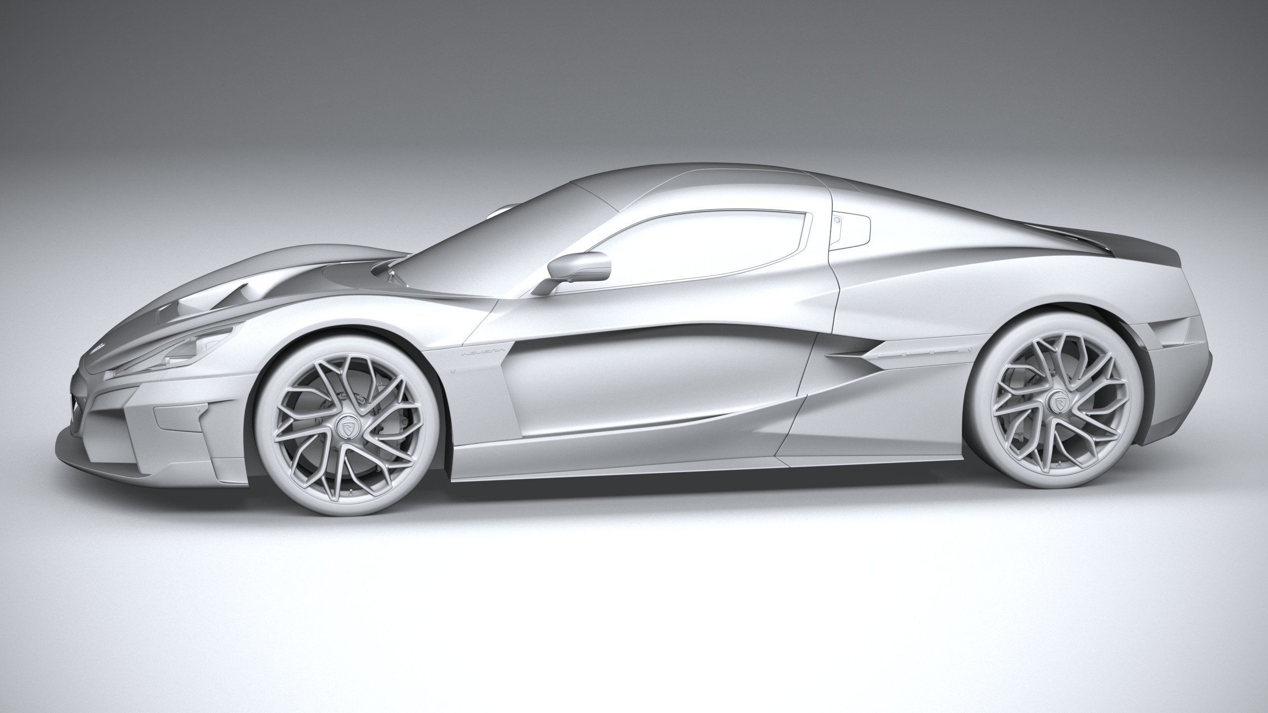 Rimac Nevera 2022 3D model_22
