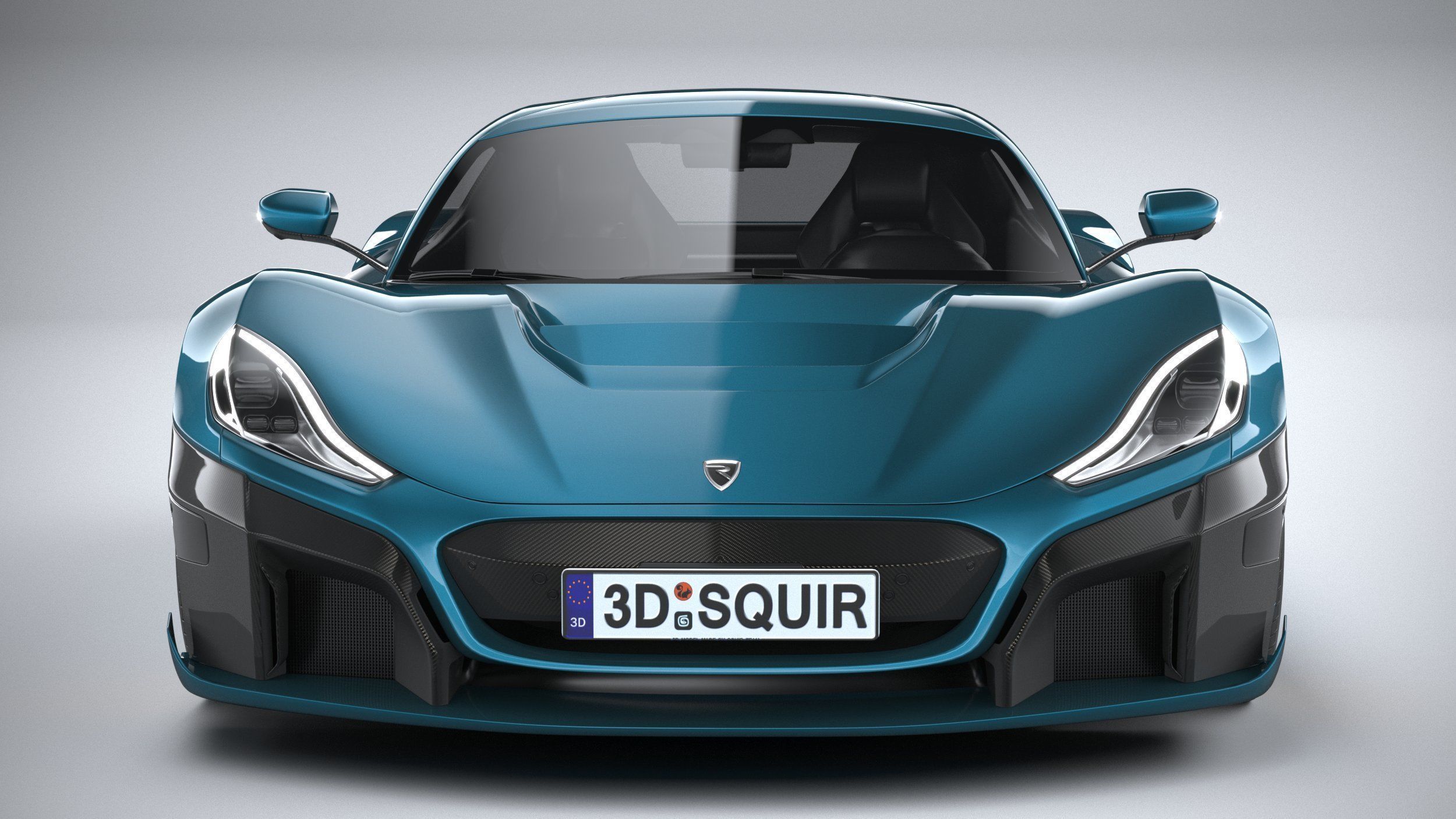 Rimac Nevera 2022 3D model_13