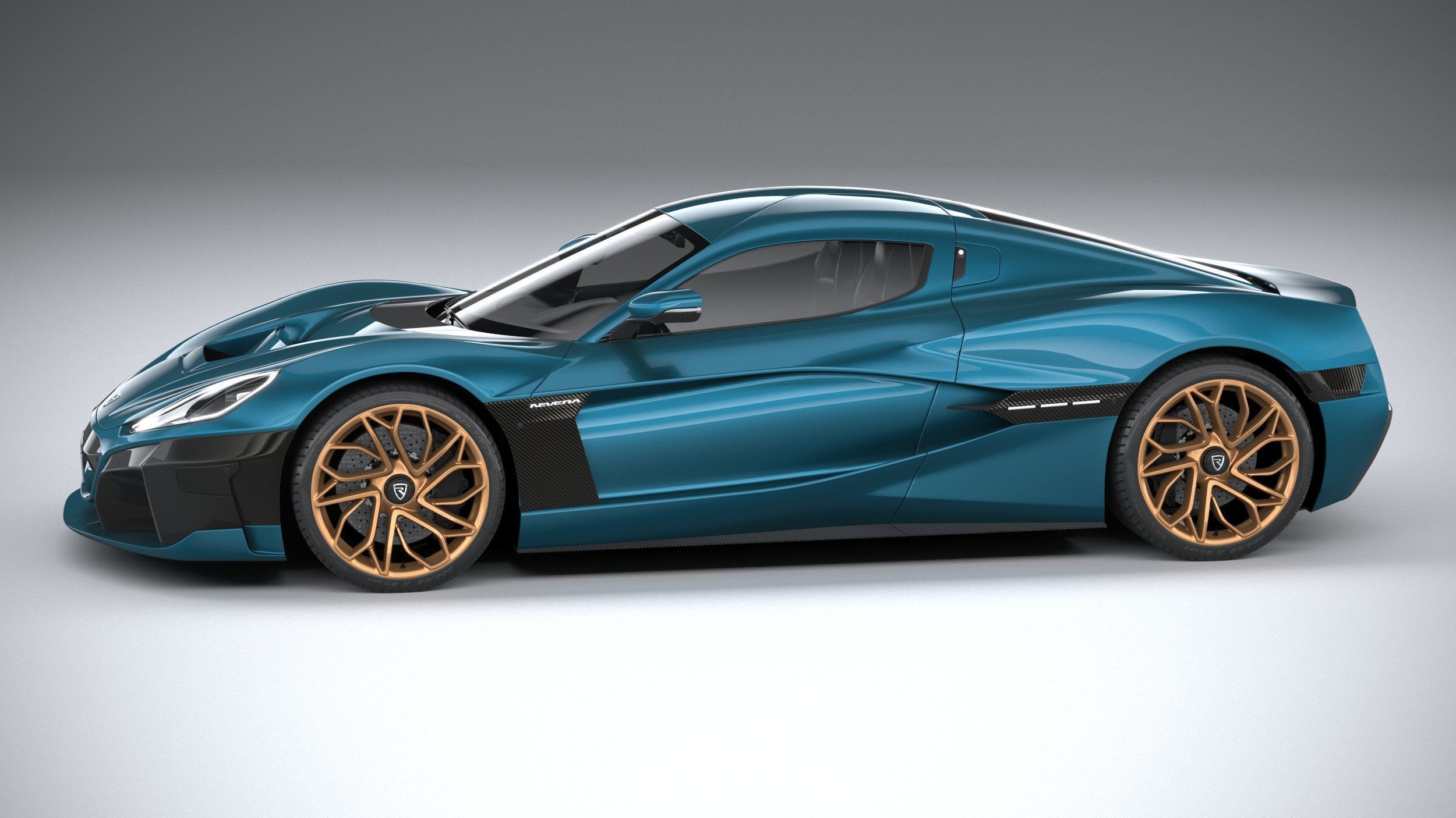 Rimac Nevera 2022 3D model_8