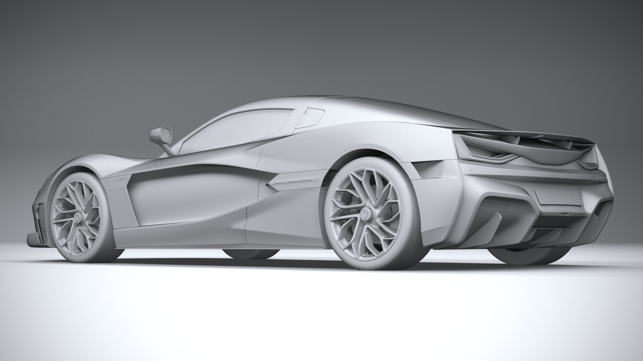Rimac Nevera 2022 3D model_21