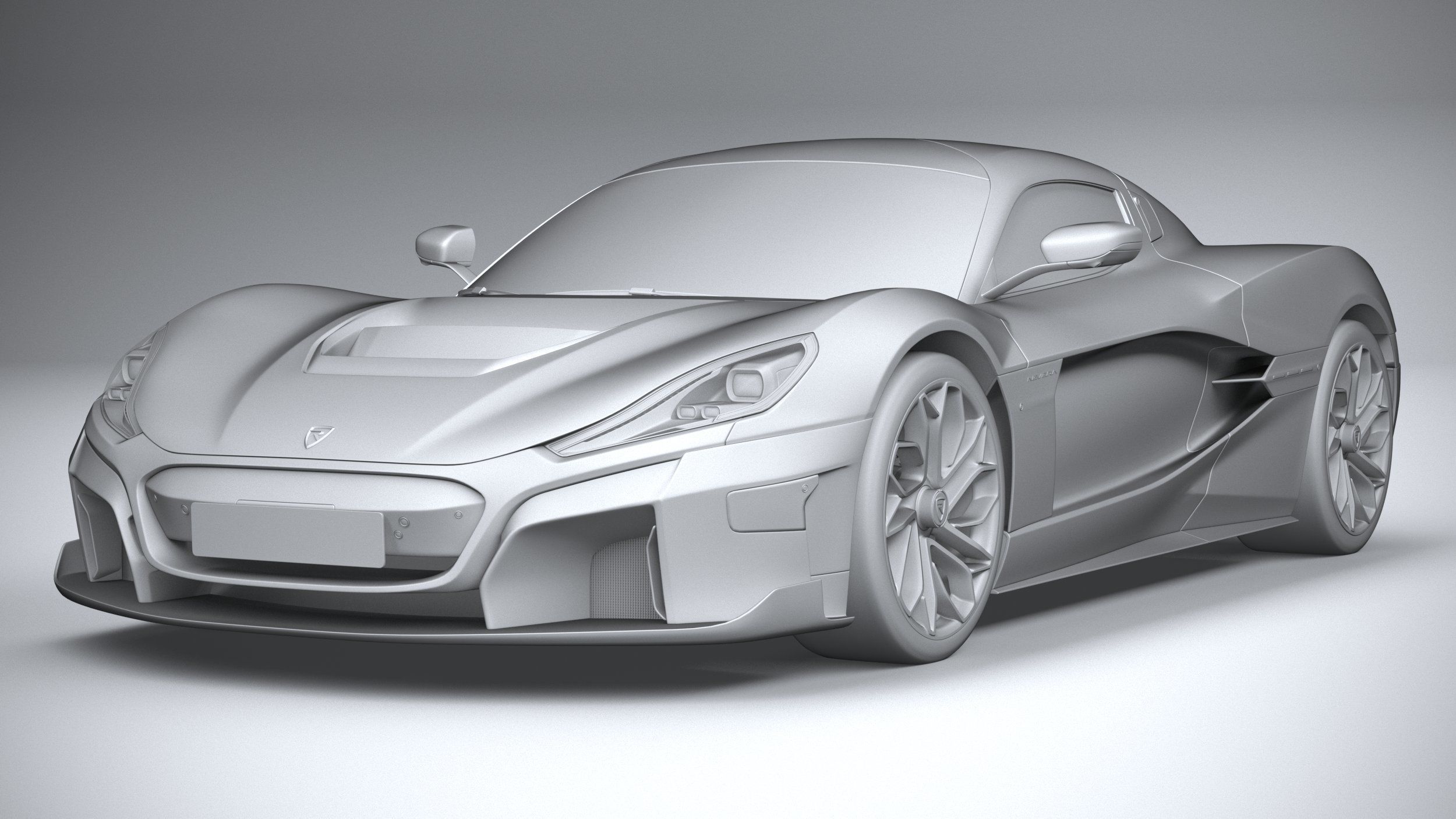 Rimac Nevera 2022 3D model_20