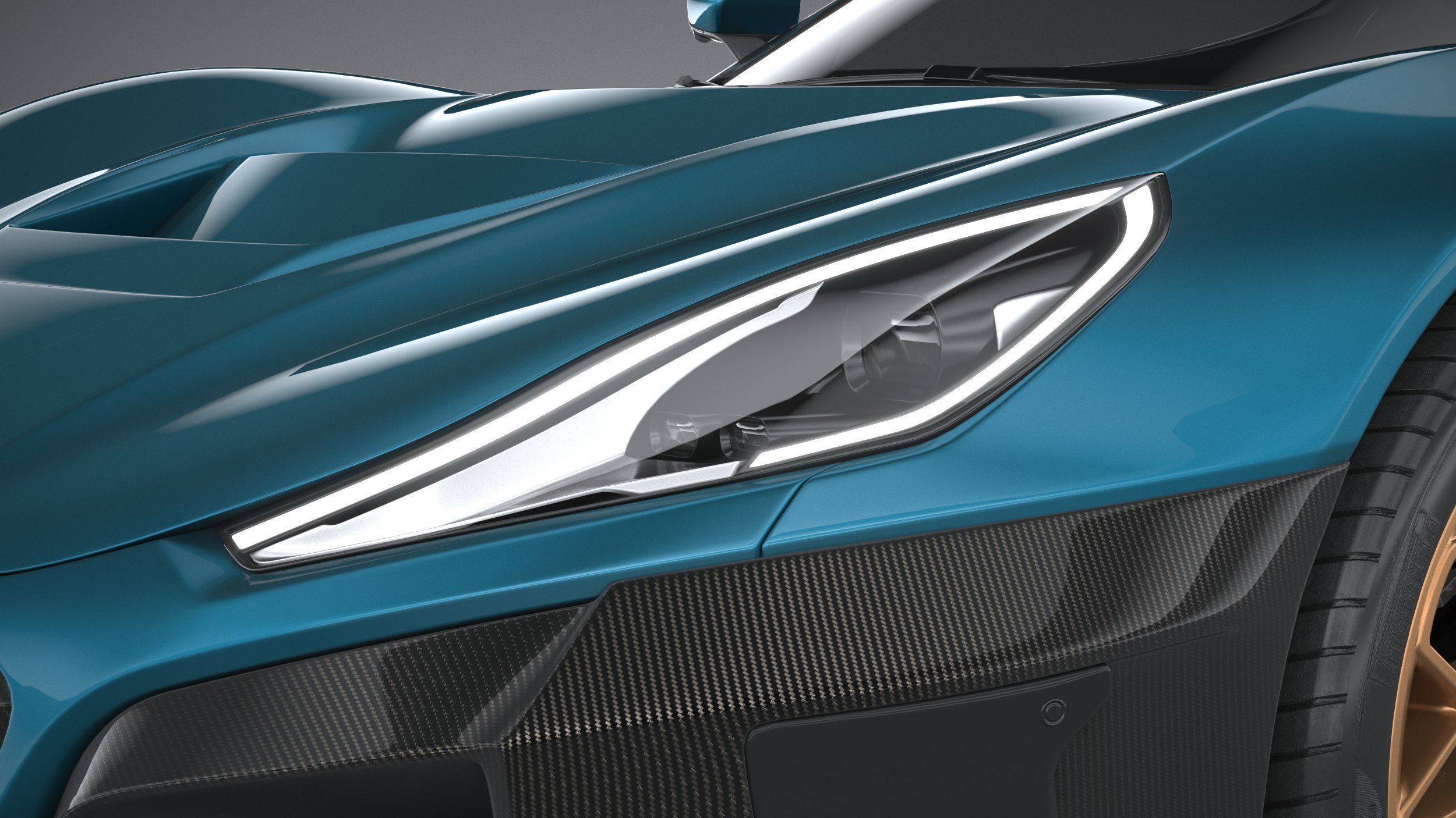 Rimac Nevera 2022 3D model_14