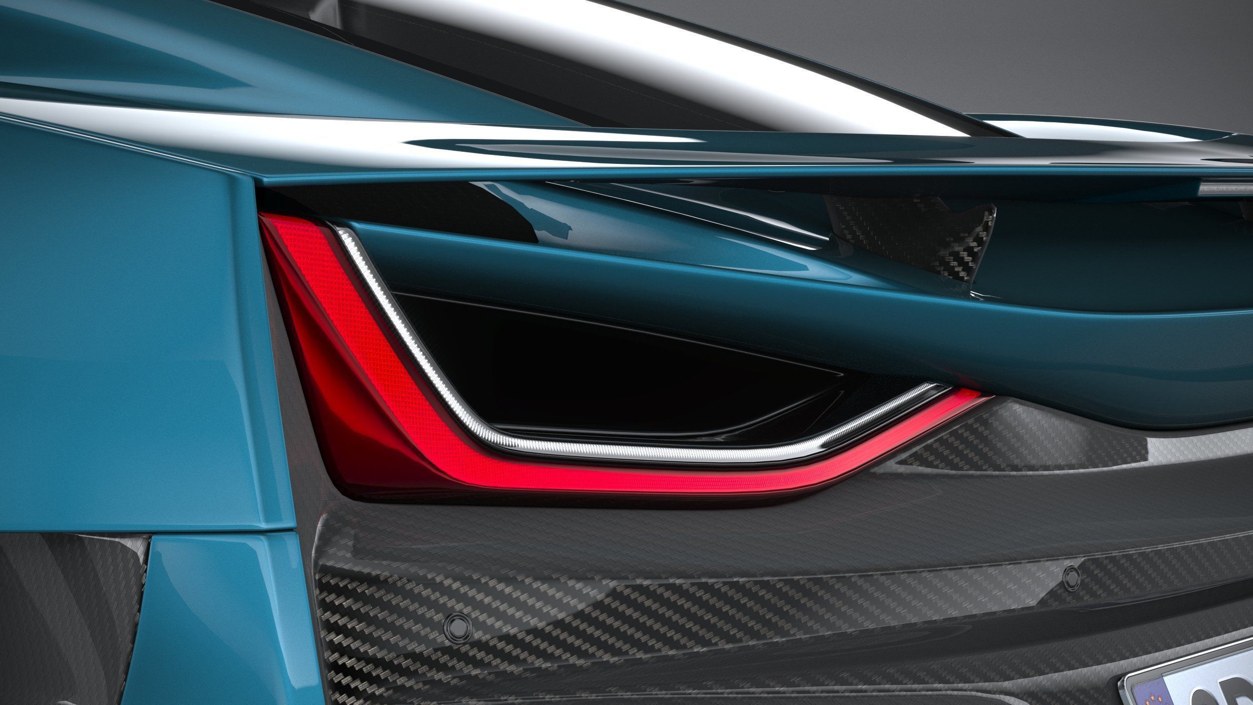 Rimac Nevera 2022 3D model_15