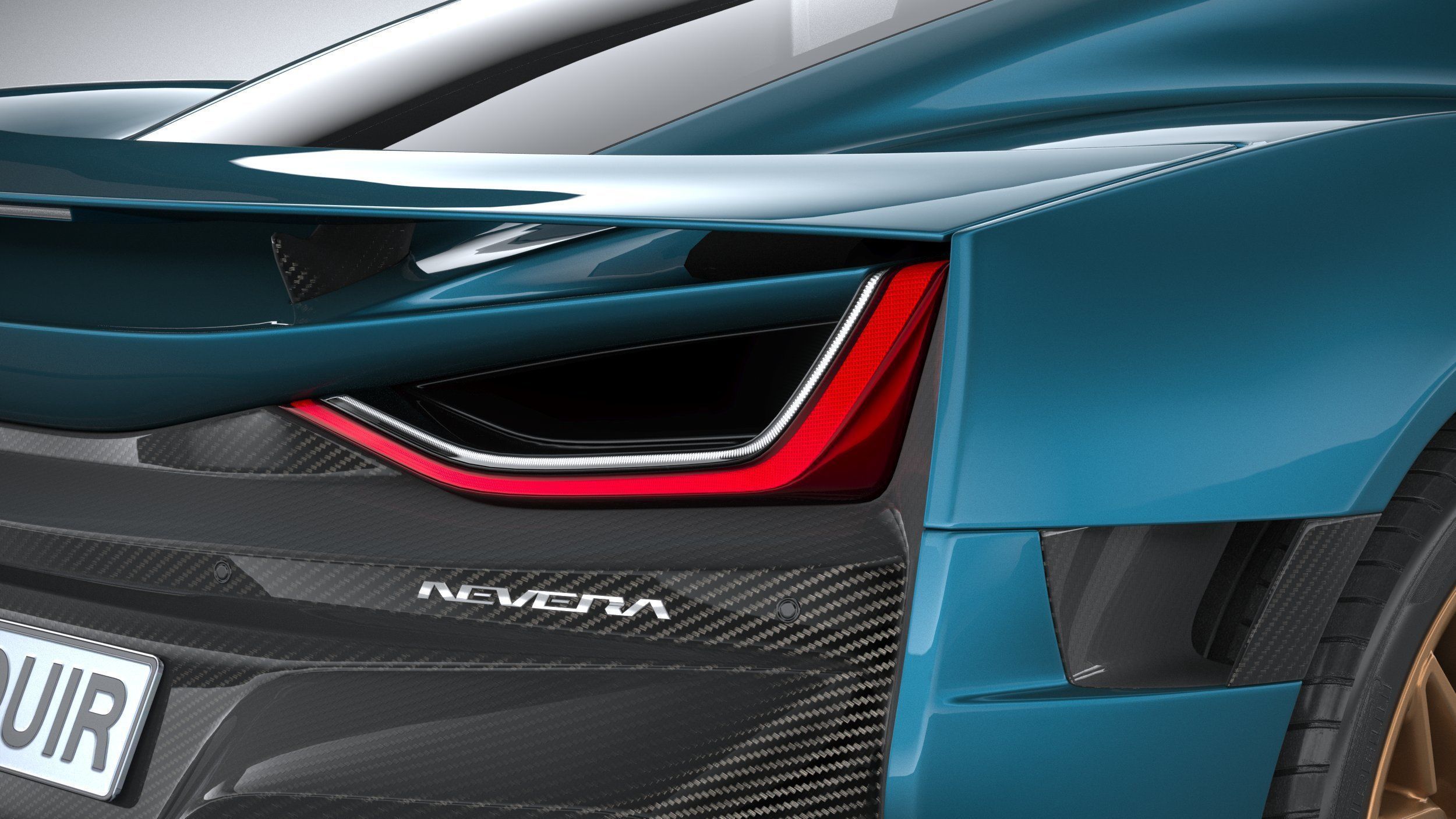 Rimac Nevera 2022 3D model_18