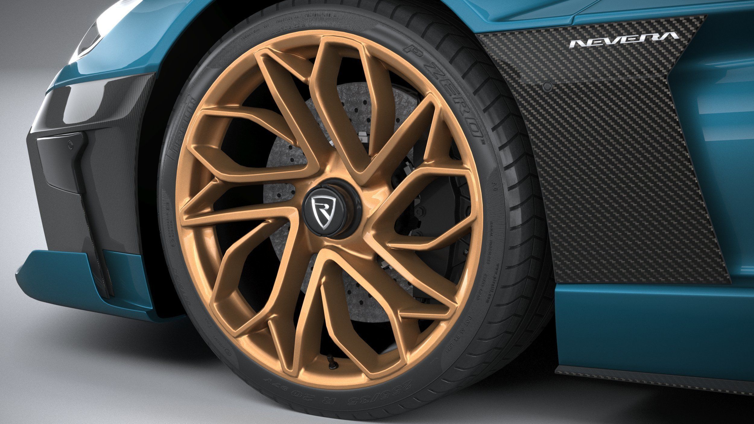 Rimac Nevera 2022 3D model_16