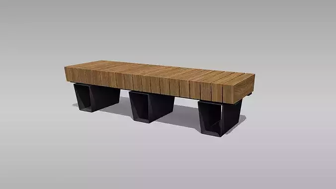 Park Bench 06