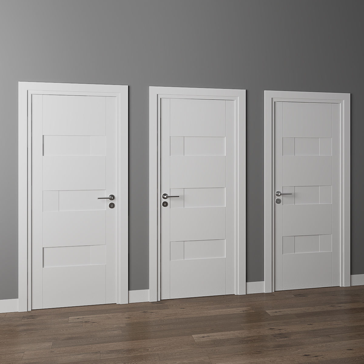 Doors matteucci coriolano 3D model_4