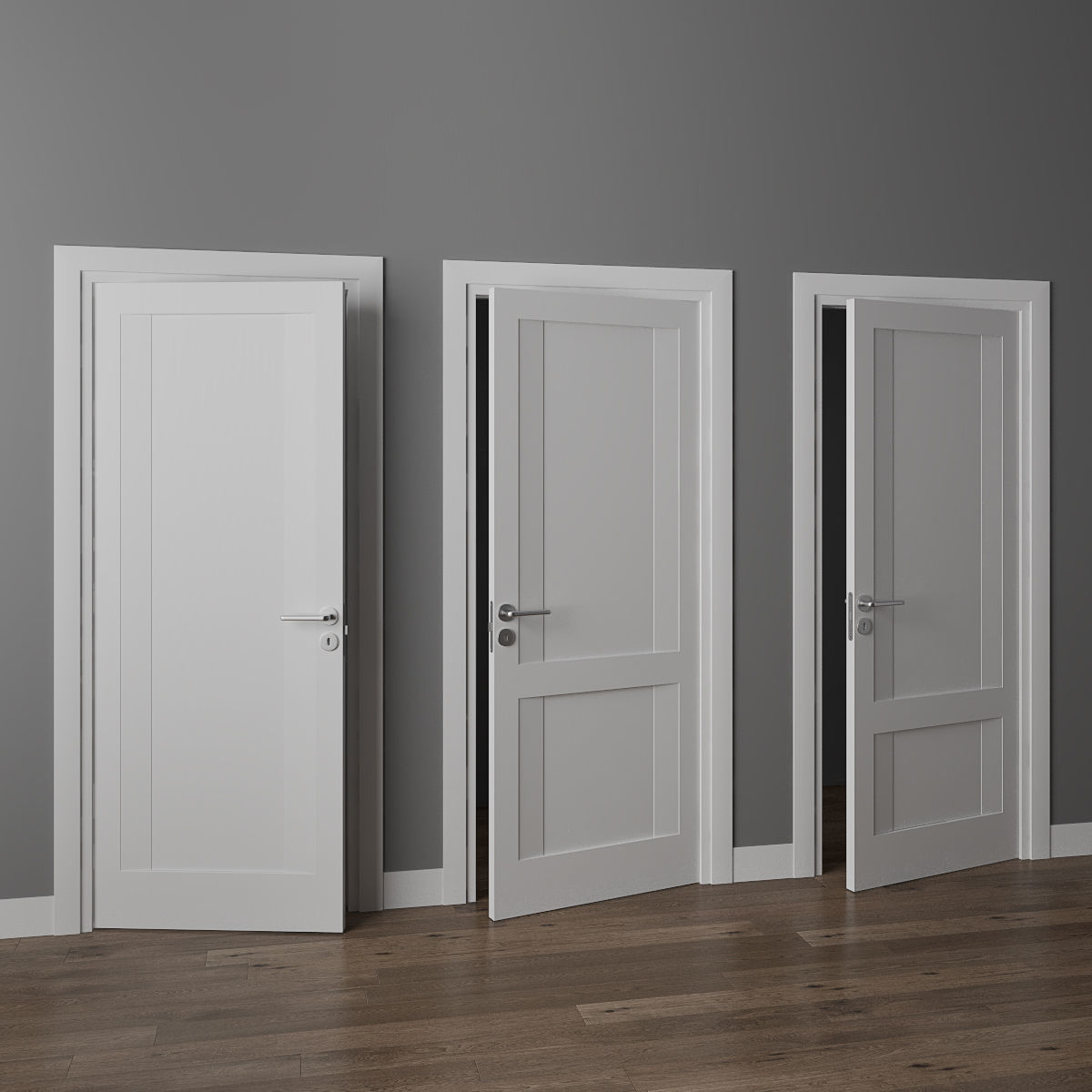 Doors matteucci otello 100 3D model_1