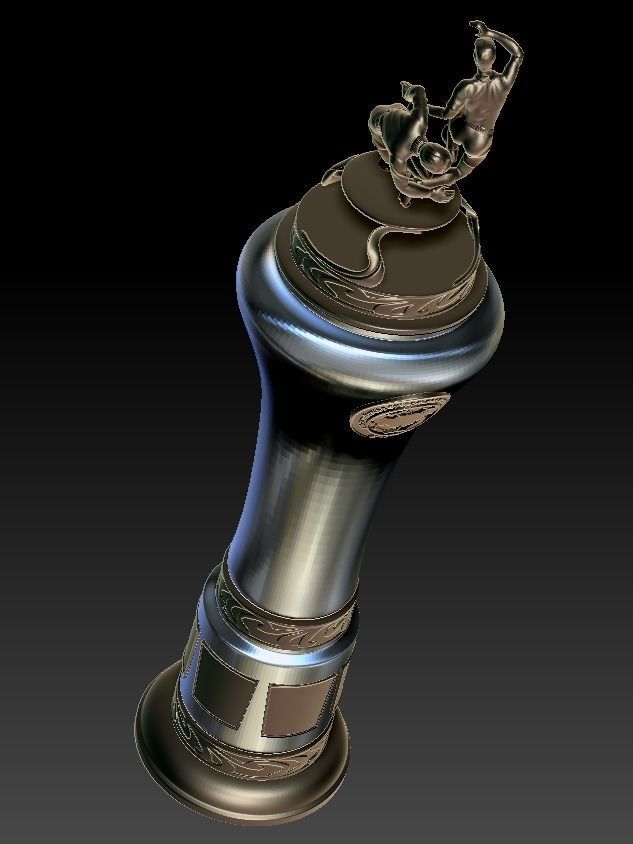 Russian Premier League Trophy 2015-2016 3D print model_2