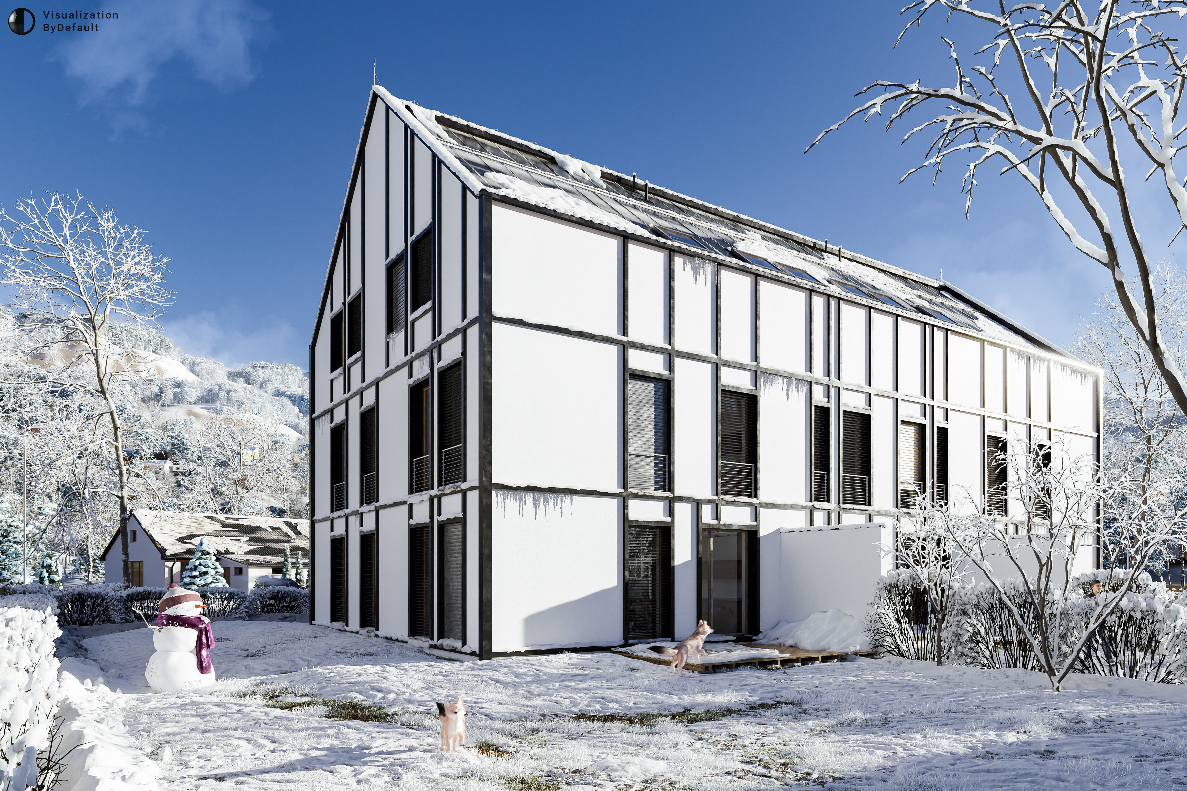 Icicles asset pack 3D model_4