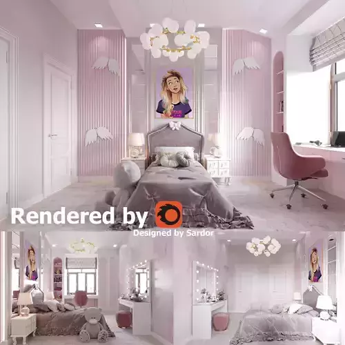 Bedroom  for girls 