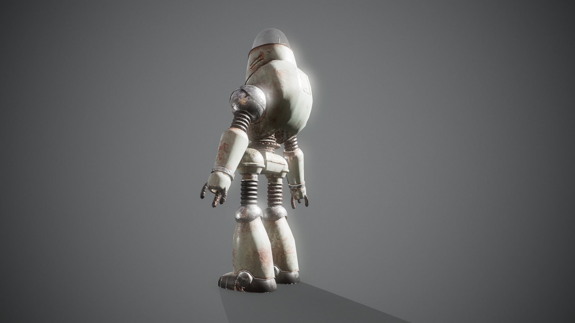 Fallout - Protectron Robot  3D model_4