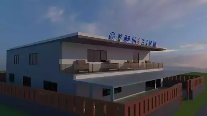 ELEVATION GYM  3D model