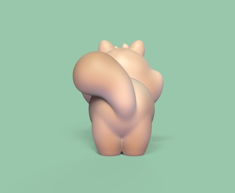 Little Cute Cat 3D print model_2