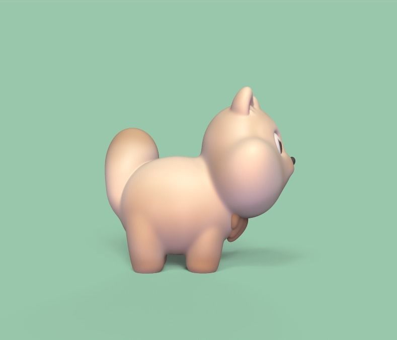 Little Cute Cat 3D print model_1