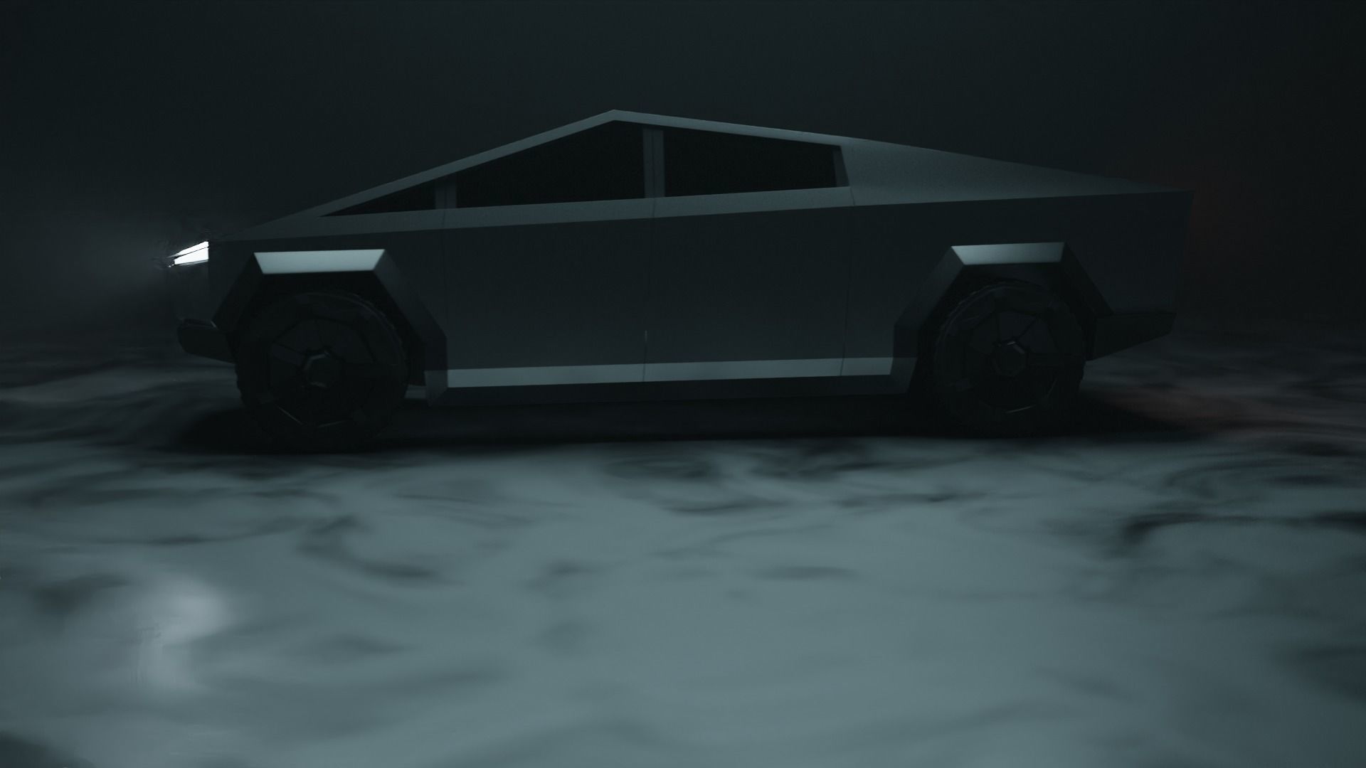 Cybertruck 3D model - unrigged 3D model_6