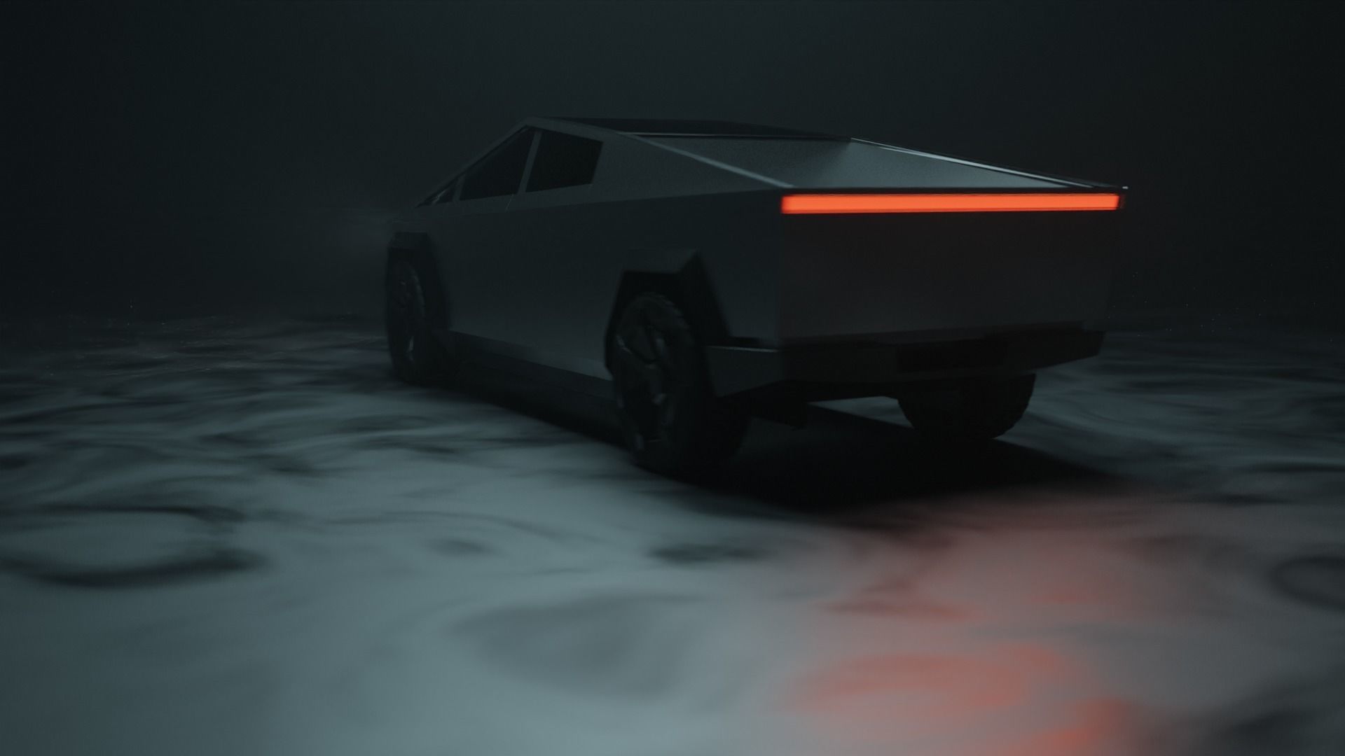 Cybertruck 3D model - unrigged 3D model_16