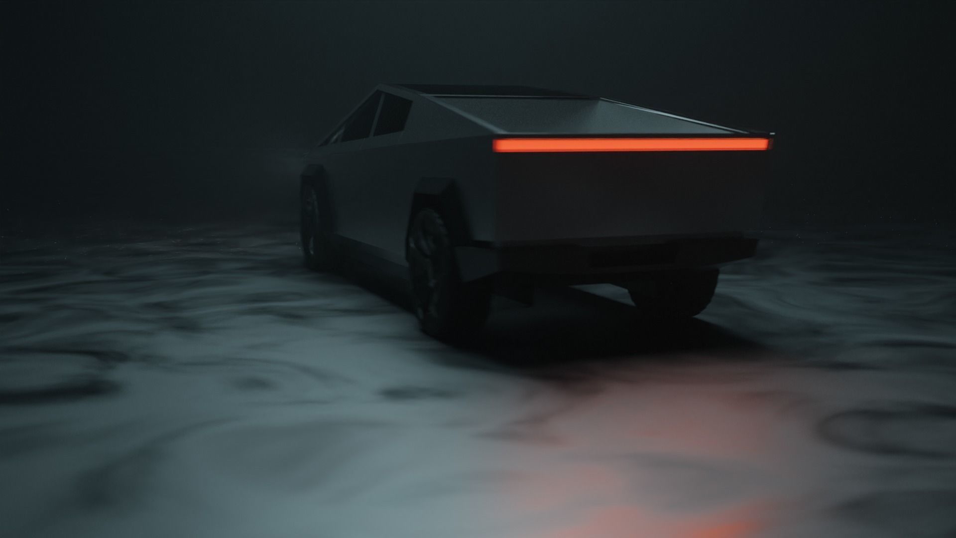 Cybertruck 3D model - unrigged 3D model_8