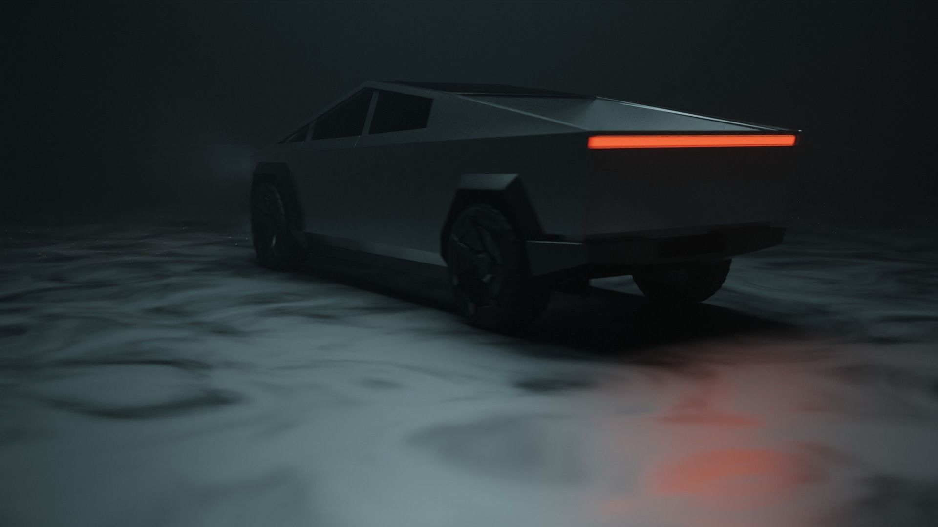 Cybertruck 3D model - unrigged 3D model_17