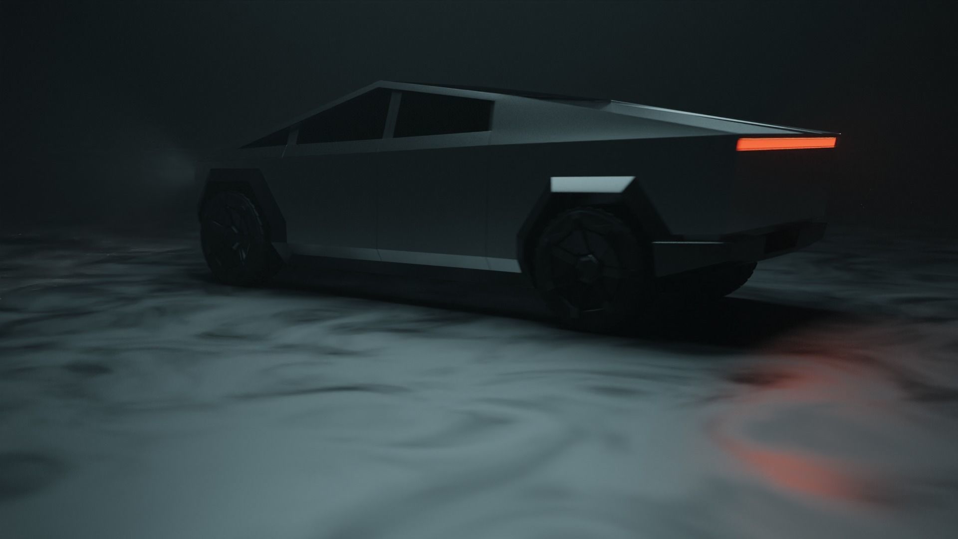 Cybertruck 3D model - unrigged 3D model_10