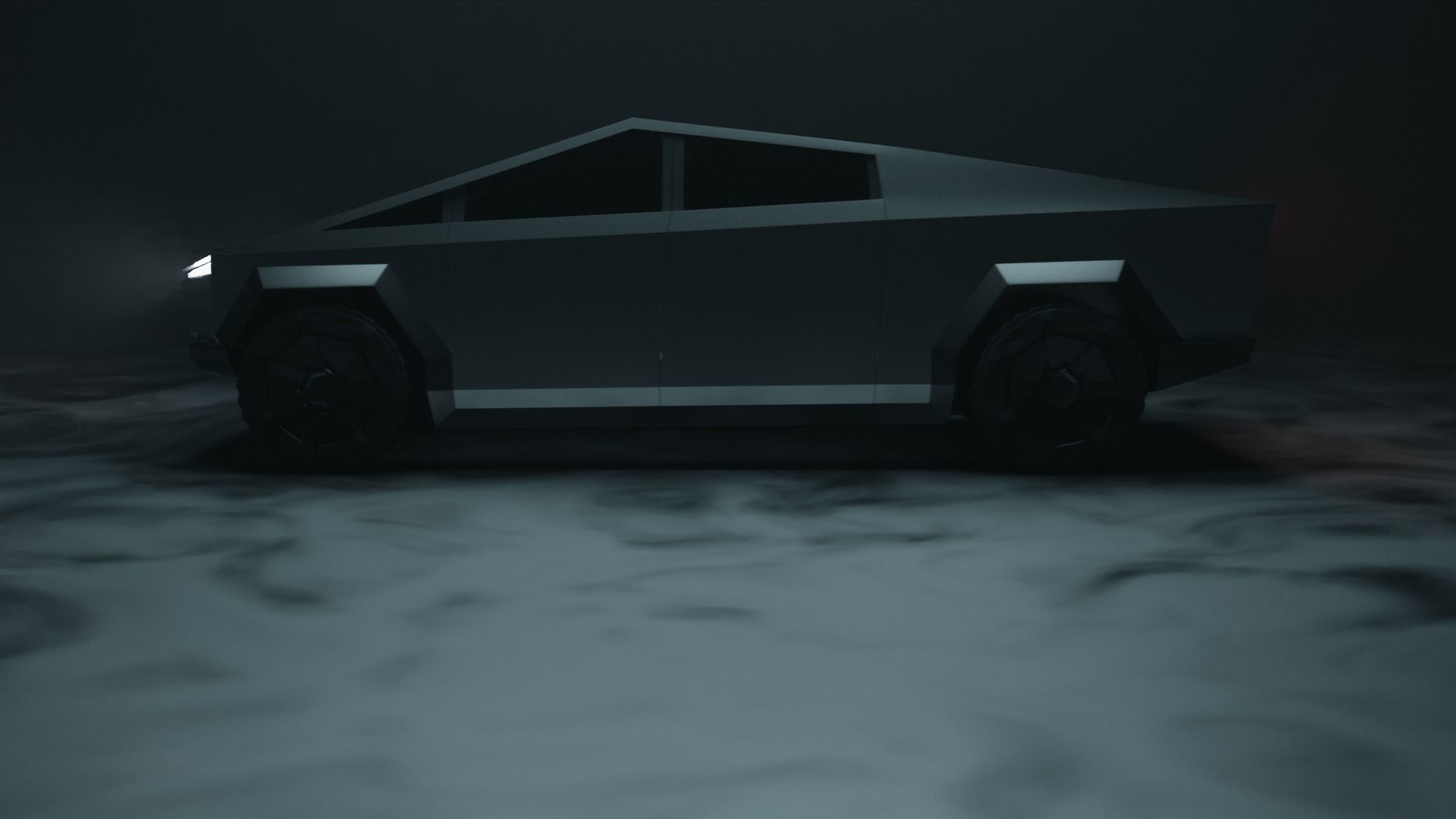 Cybertruck 3D model - unrigged 3D model_3