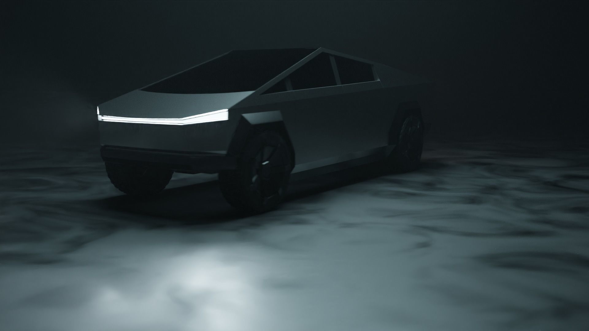 Cybertruck 3D model - unrigged 3D model_5