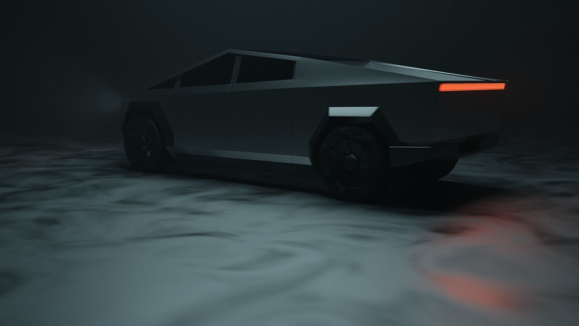 Cybertruck 3D model - unrigged 3D model_9