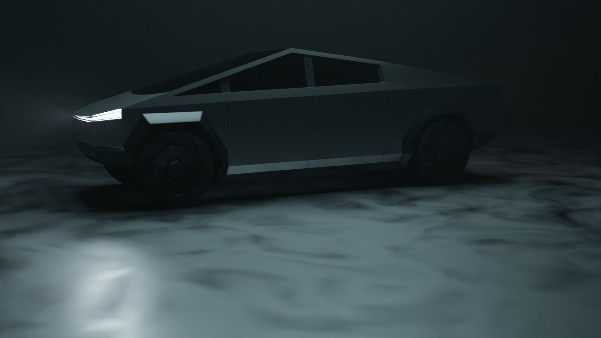 Cybertruck 3D model - unrigged 3D model_18