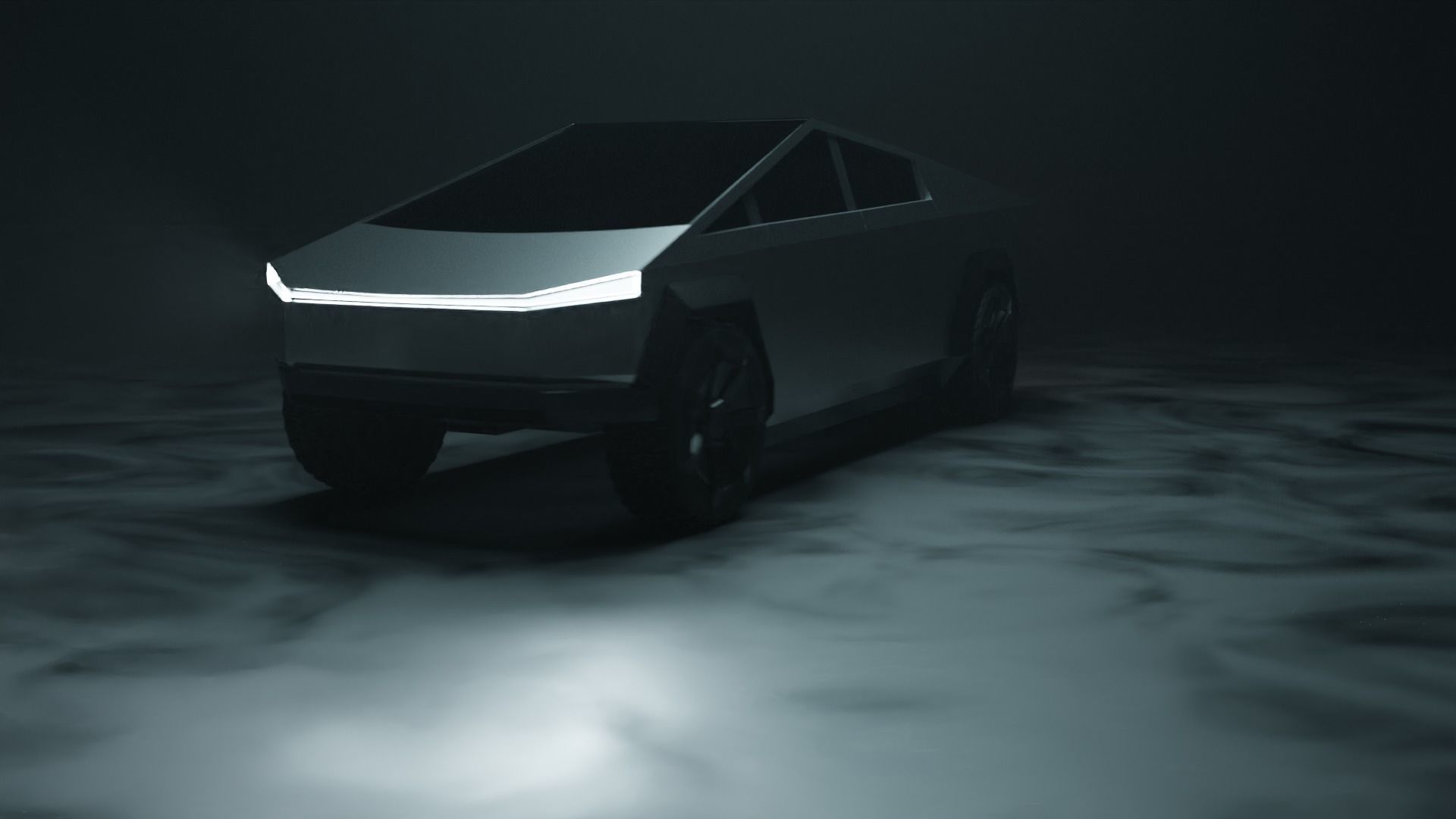 Cybertruck 3D model - unrigged 3D model_12