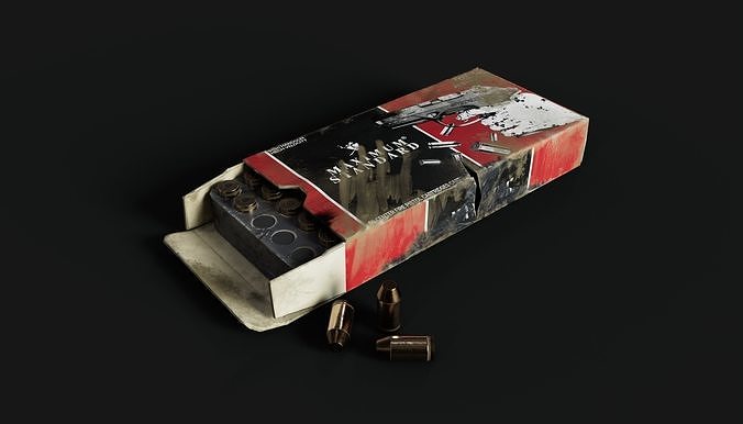 Handgun ammo - Resident evil 2 remake Free low-poly 3D model