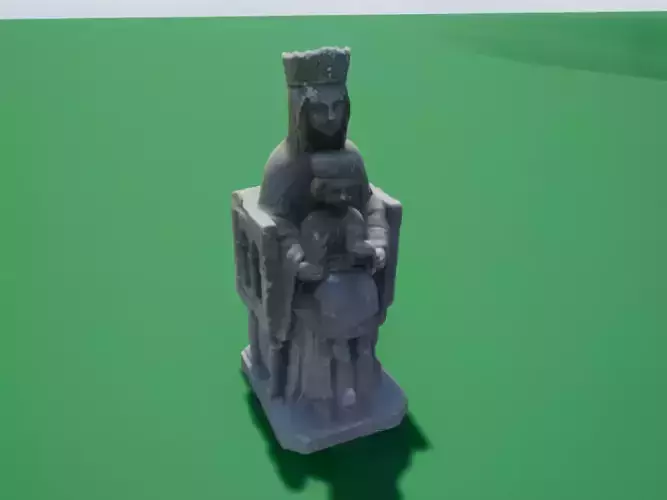 3D scan statue Free 3D model