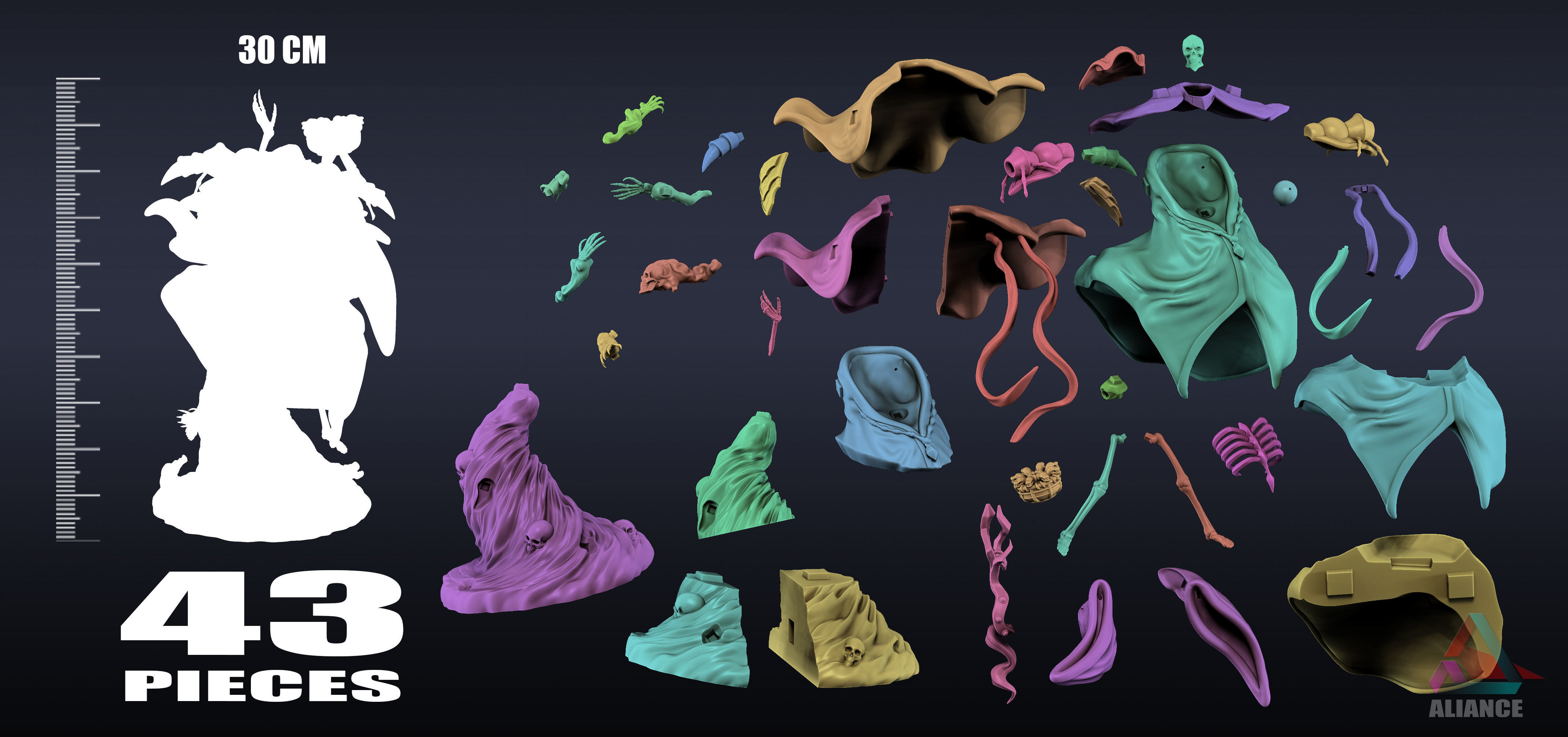 Ainz Ooal Gown - Overlord 3D print model_2