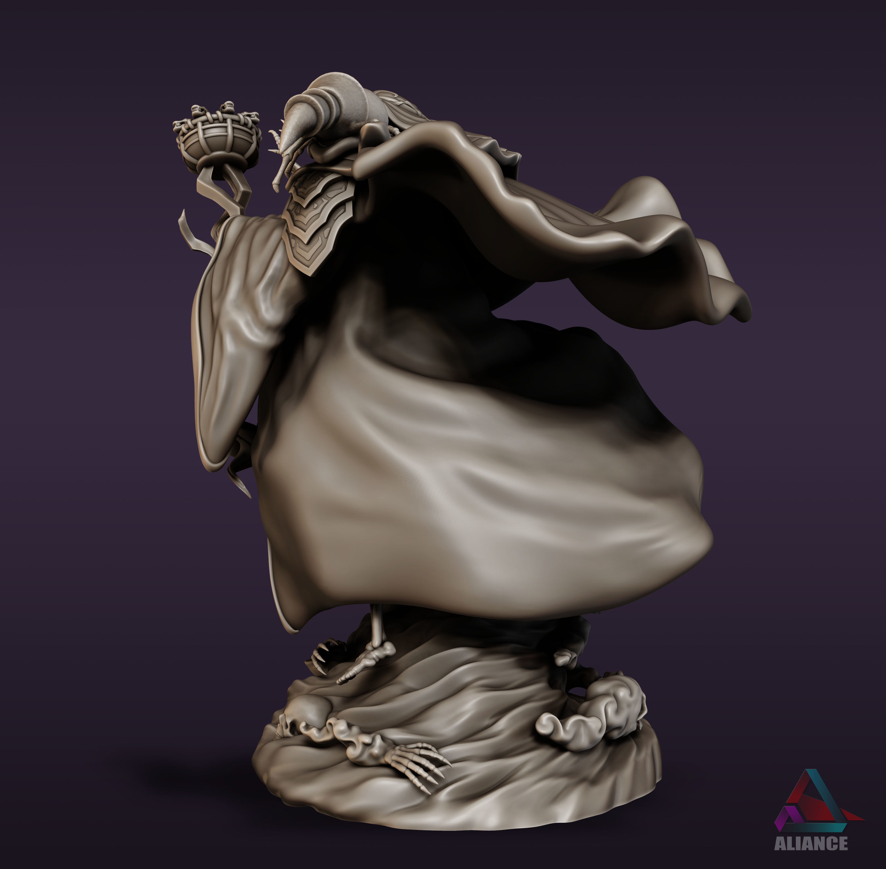 Ainz Ooal Gown - Overlord 3D print model_7
