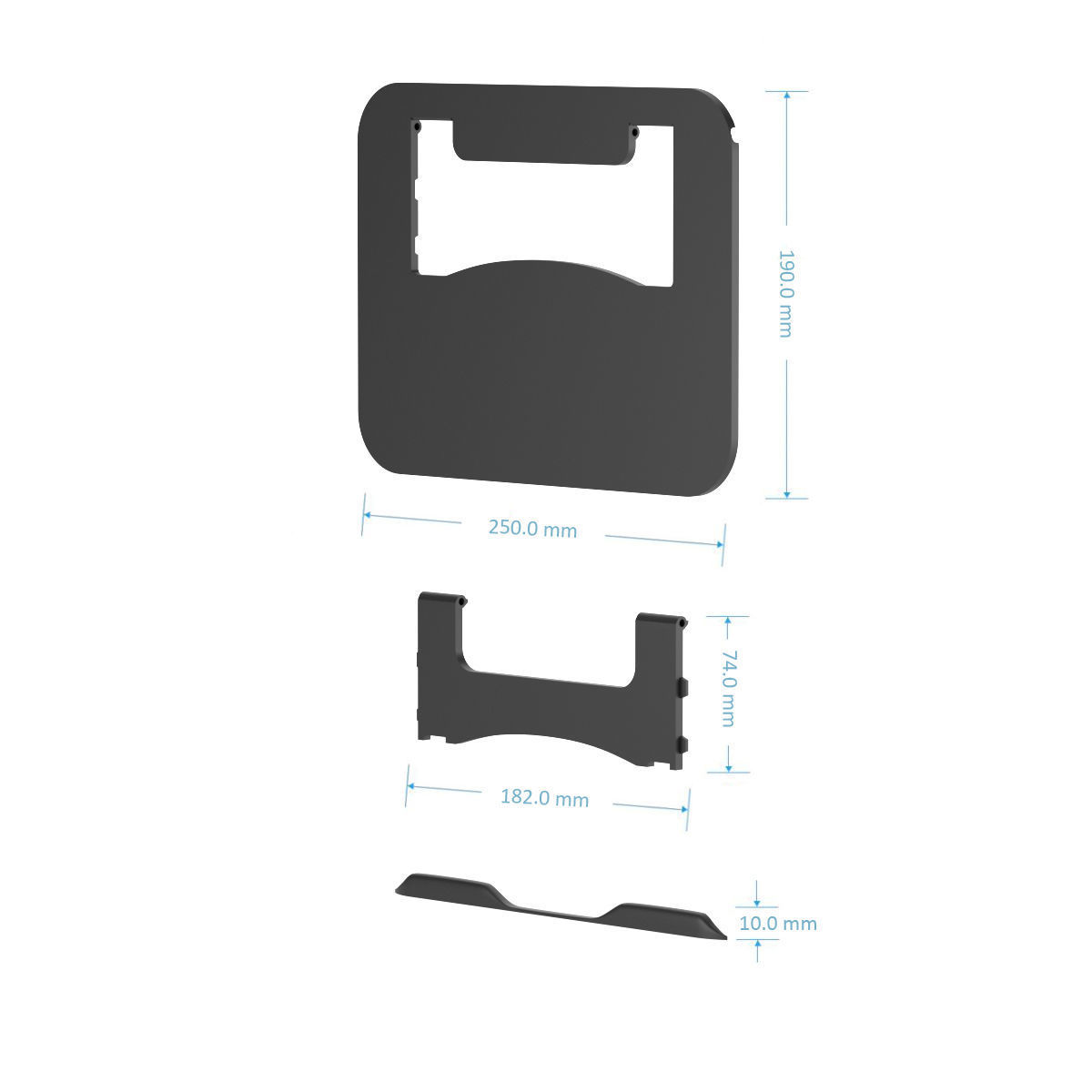 Tablet stand 3D print model_7