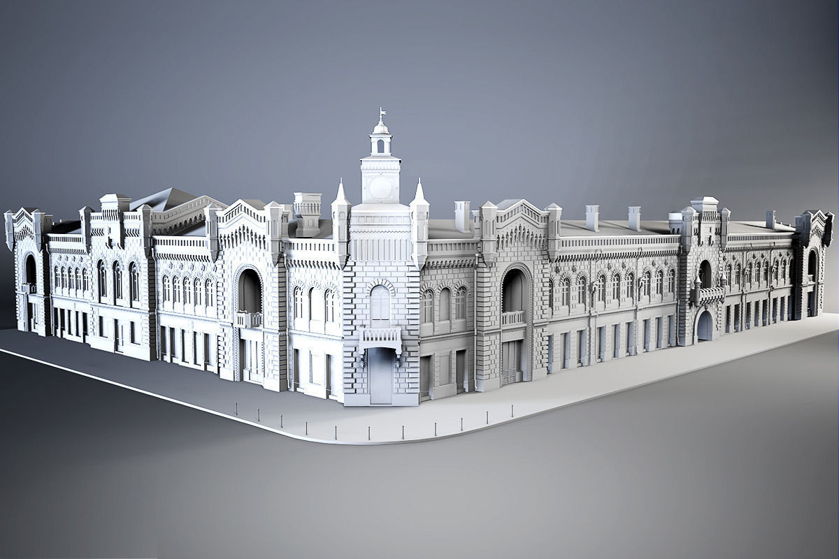 City Prefecture 3D model_2