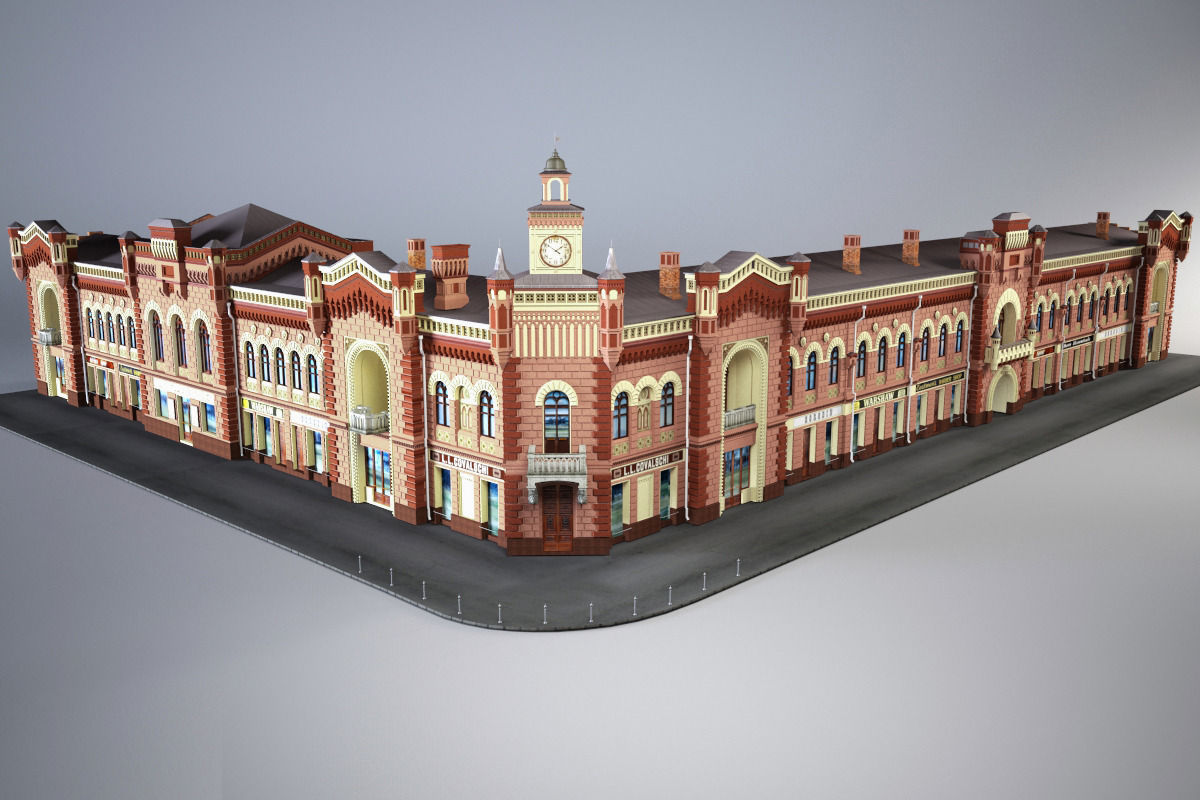 City Prefecture 3D model_24