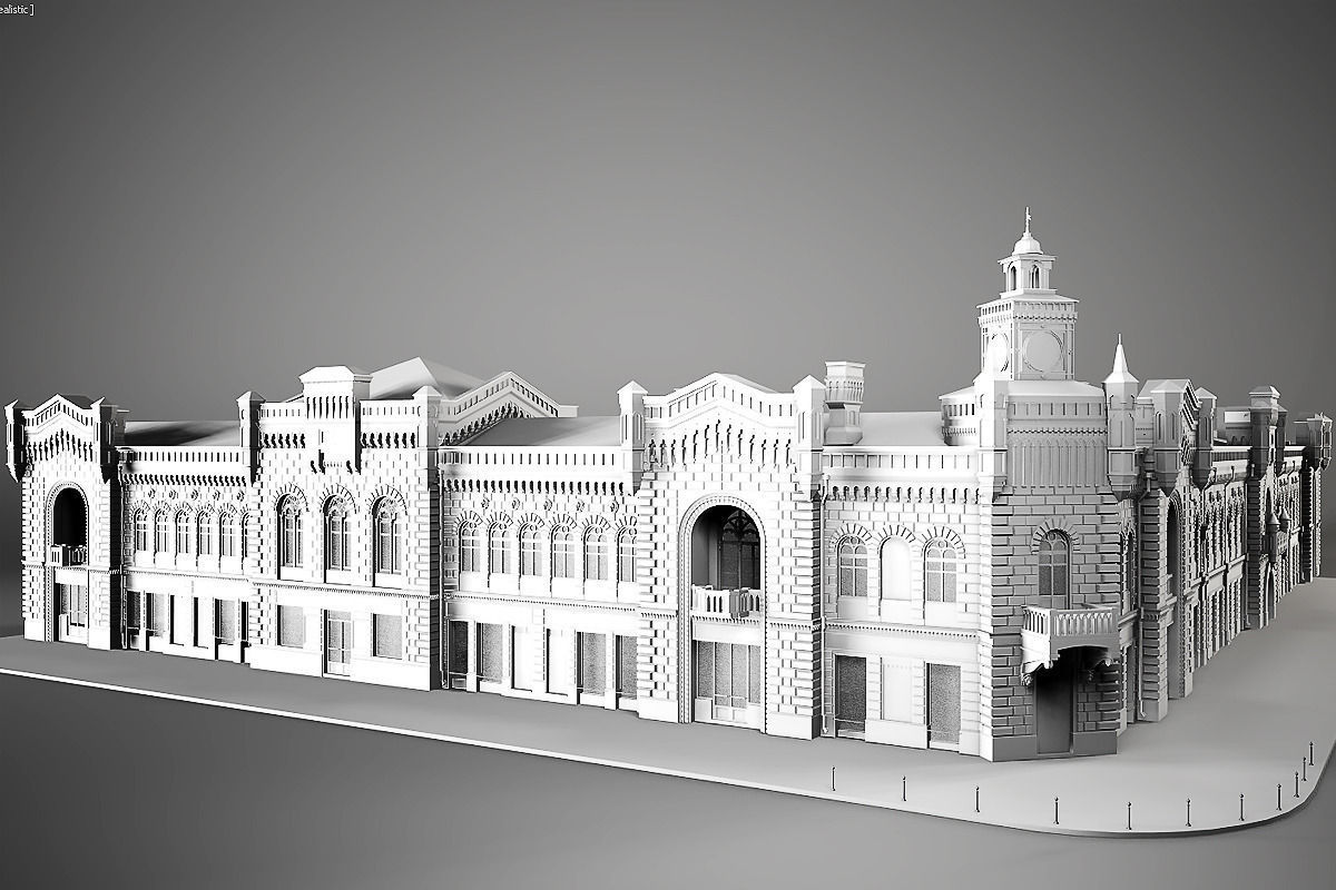 City Prefecture 3D model_9