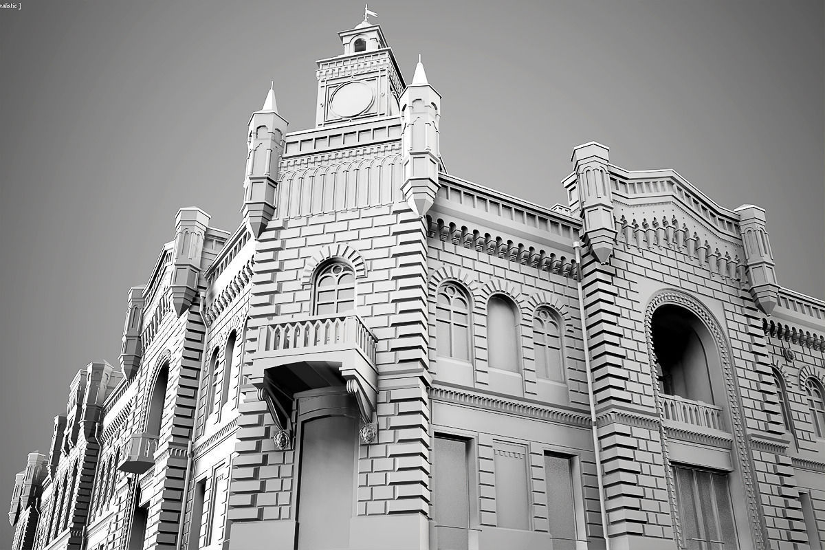 City Prefecture 3D model_7