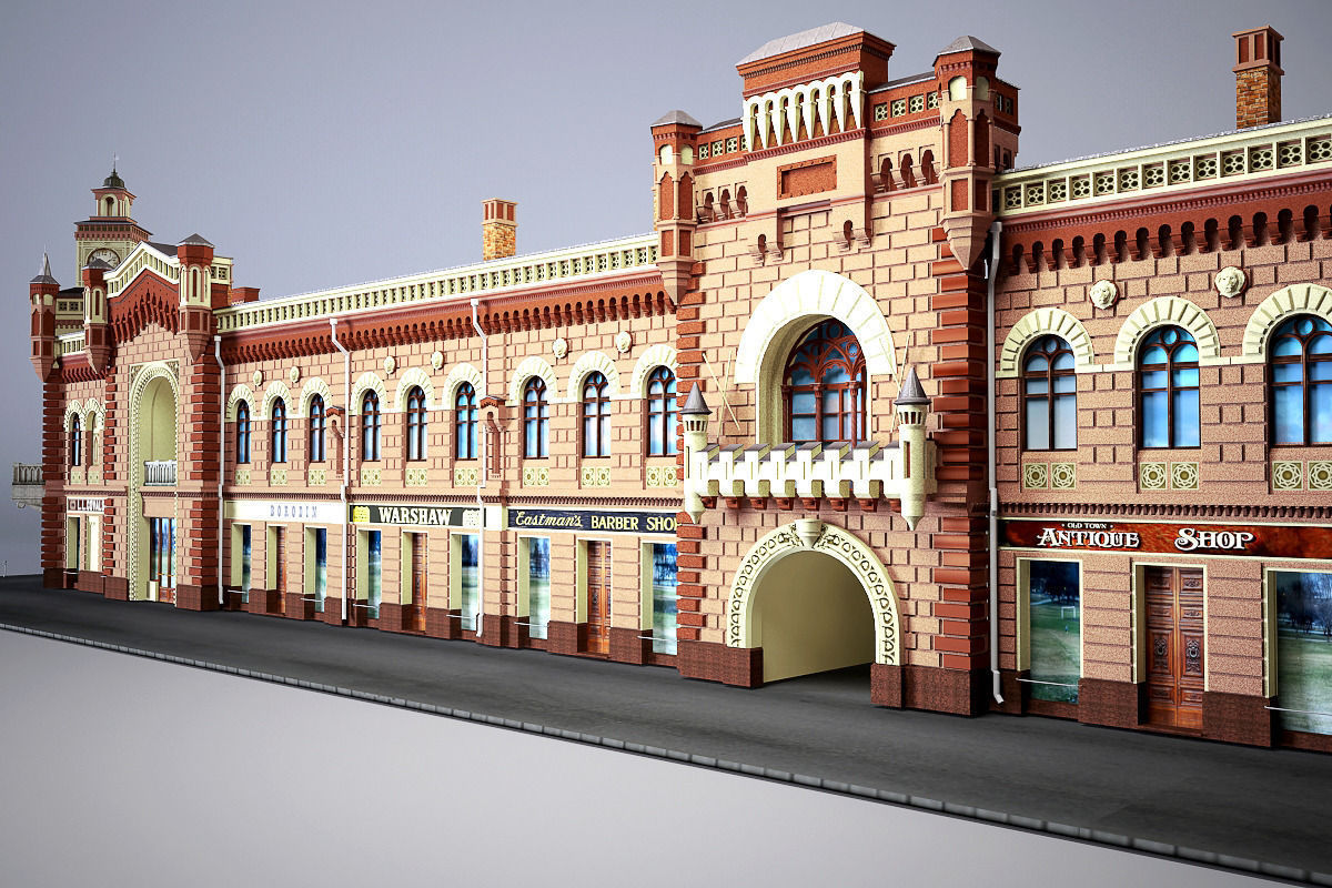 City Prefecture 3D model_16