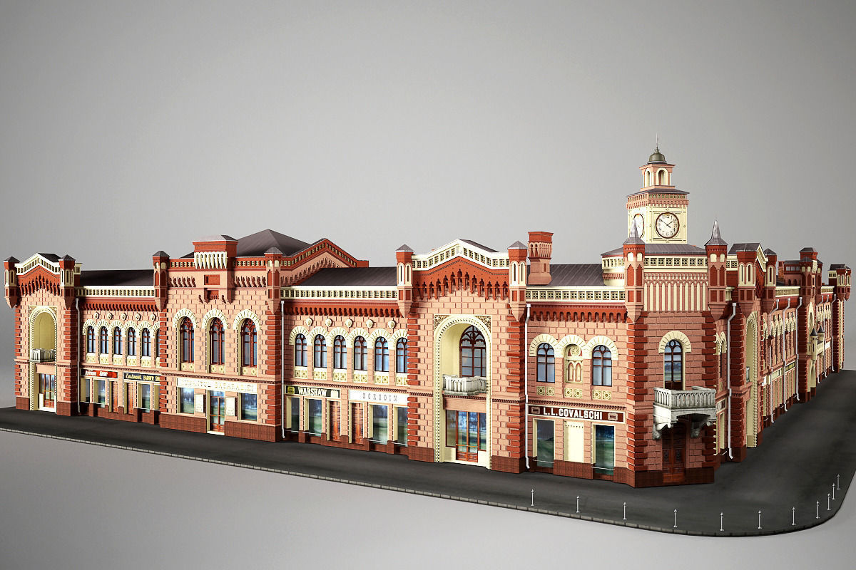 City Prefecture 3D model_8
