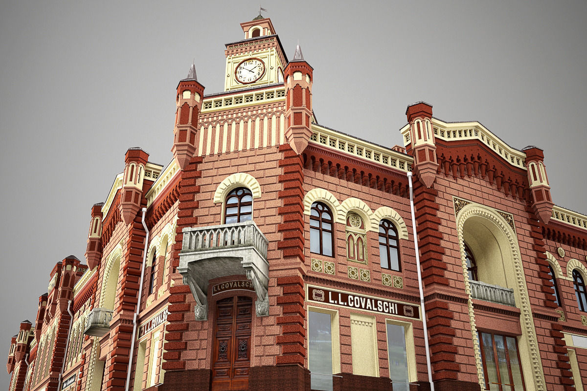 City Prefecture 3D model_6