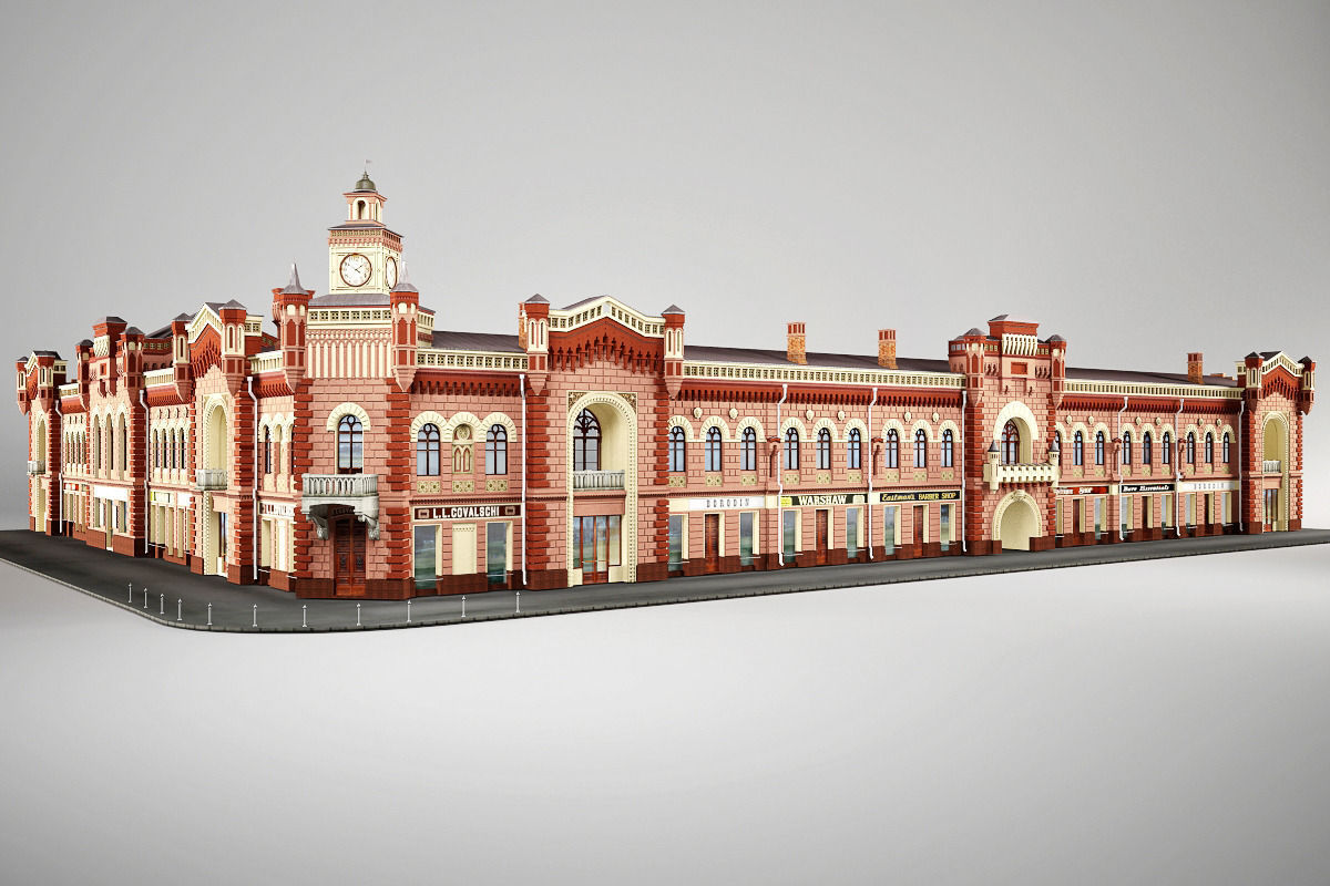 City Prefecture 3D model_12